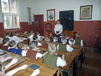 A class in the school.