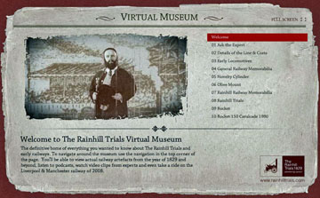 Rainhill Trials virtual museum