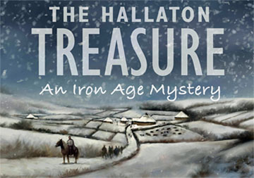 An evocative illustration from the website. Is this how 'the treasure' was lost? On a dark winter's day and under attack, the treasure was buried by the shrine's guards and never recovered, or was this just part of a larger hoard and trampled under foot in in the fighting which followed? We all love a mystery, none more than one which involves lost treasure.